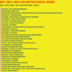 BEST SELF-HELP AND MOTIVATIONAL BOOKS - KENYA